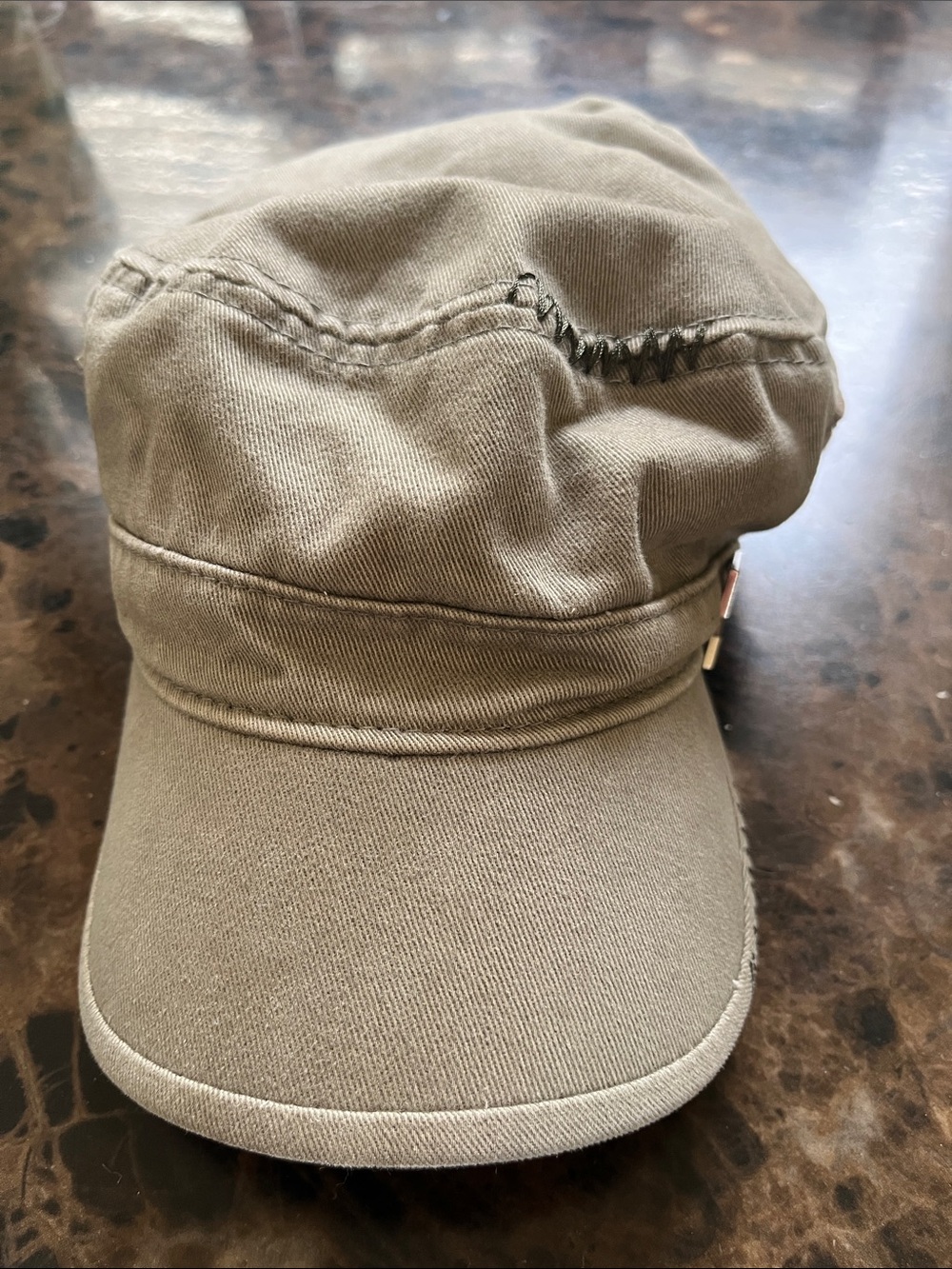Vintage Distressed Cadet Army Cap